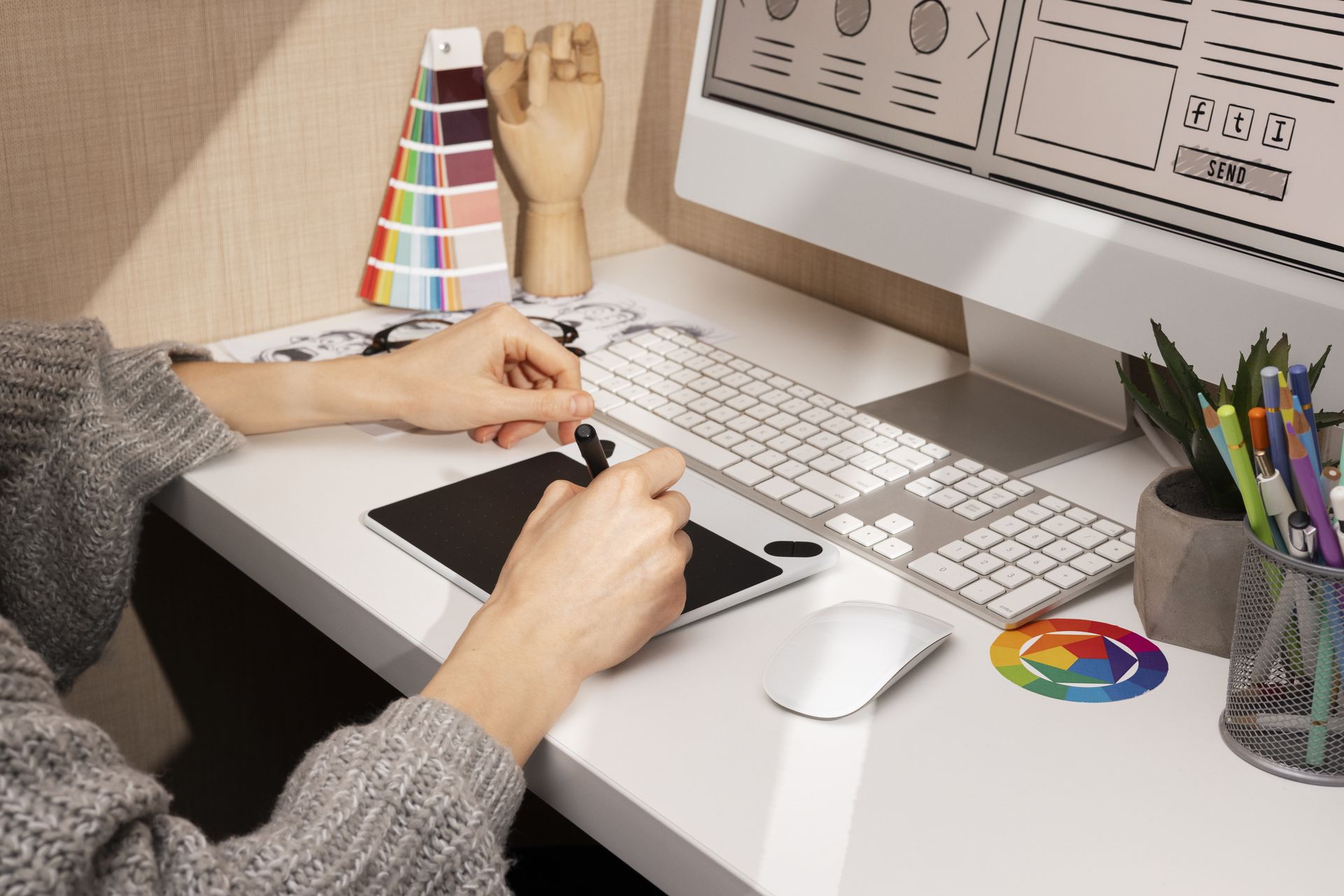 Travail graphiste