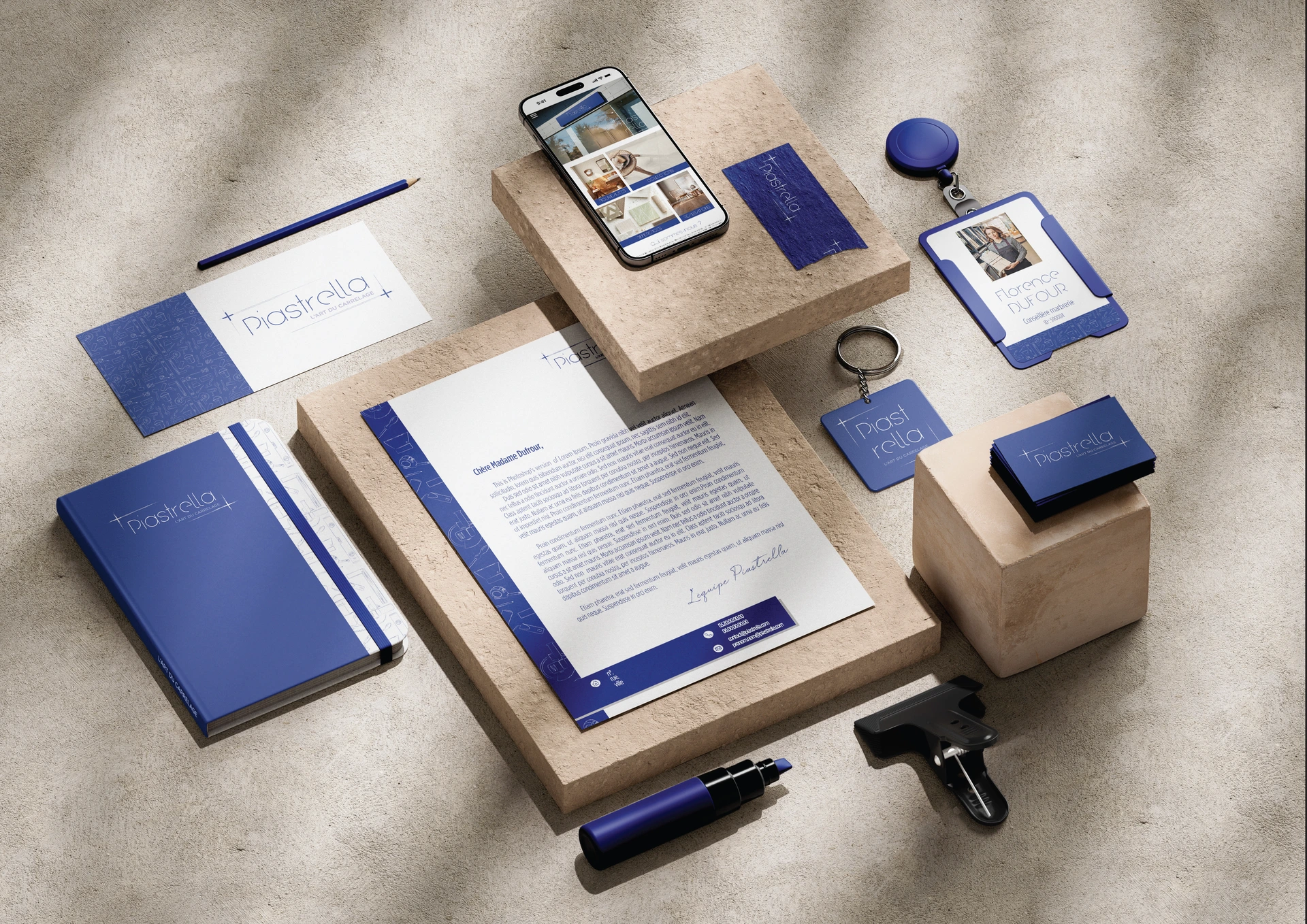 Mockup Piastrela
